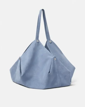 Protea Large Suede Shoulder Bag