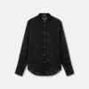 Python-Devor&eacute; Silk-Blend Evening Shirt