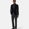 Python-Devor&eacute; Silk-Blend Evening Shirt