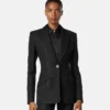 Python-Jacquard Wool-Blend Blazer Python-Jacquard Wool-Blend Blazer