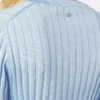 Ribbed Knit Viscose-Blend Crewneck Top Ribbed Knit Viscose-Blend Crewneck Top