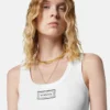 Ribbed Stretch Cotton Tank Top Ribbed Stretch Cotton Tank Top