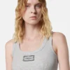 Ribbed Stretch Cotton Tank Top Ribbed Stretch Cotton Tank Top
