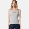 Ribbed Stretch Cotton Tank Top Ribbed Stretch Cotton Tank Top