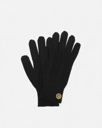 Ribbed Wool Knit Gloves Ribbed Wool Knit Gloves