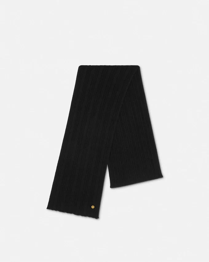 Ribbed Wool Knit Scarf Ribbed Wool Knit Scarf