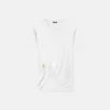 Safety Pin Draped T-Shirt Safety Pin Draped T-Shirt