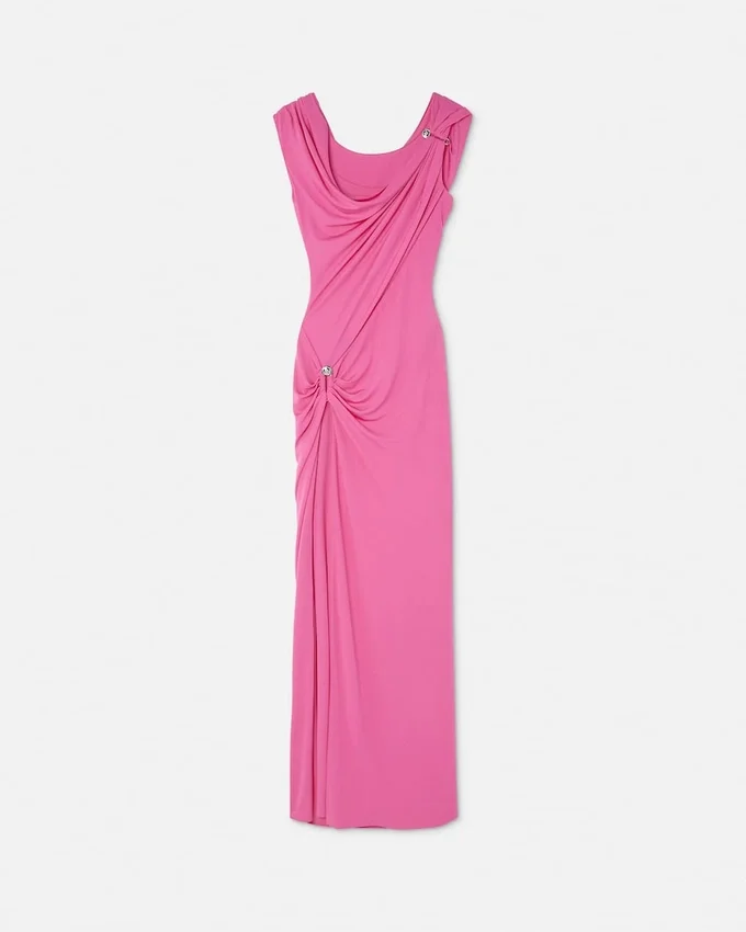 Safety Pin Gathered Gown Safety Pin Gathered Gown