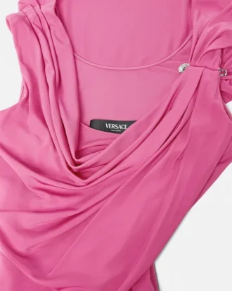 Safety Pin Gathered Gown