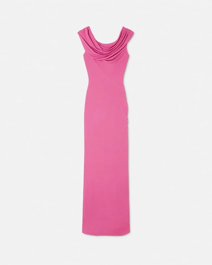 Safety Pin Gathered Gown Safety Pin Gathered Gown