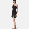 Safety Pin Gathered One-Piece Swimsuit Safety Pin Gathered One-Piece Swimsuit