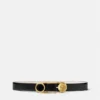 Safety Pin Leather Belt 3 cm Safety Pin Leather Belt 3 cm