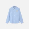 Safety Pin Logo Striped Kids Shirt Safety Pin Logo Striped Kids Shirt