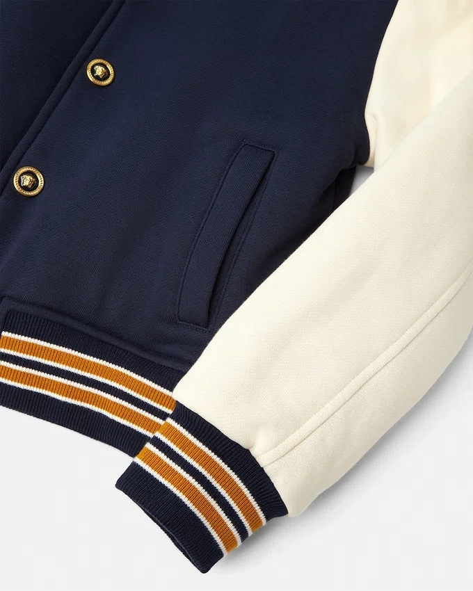 Safety Pin Logo Varsity Kids Blouson Jacket Safety Pin Logo Varsity Kids Blouson Jacket