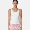 Safety Pin Ribbed Tank Top Safety Pin Ribbed Tank Top