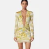Safety Pin Underwater Barocco Mini Dress Safety Pin Underwater Barocco Mini Dress