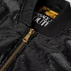 Shiny Coated Bomber Jacket Shiny Coated Bomber Jacket