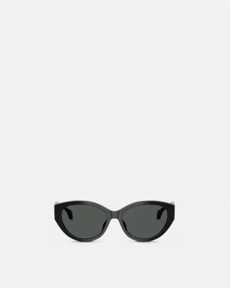 Signature Low-Bridge Oval Sunglasses