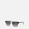 Signature Low-Bridge Squared Sunglasses Signature Low-Bridge Squared Sunglasses
