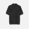 Silk-Cotton Knit Polo Silk-Cotton Knit Polo