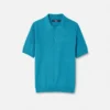 Silk-Cotton Knit Polo Silk-Cotton Knit Polo