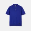 Silk-Cotton Knit Polo Silk-Cotton Knit Polo