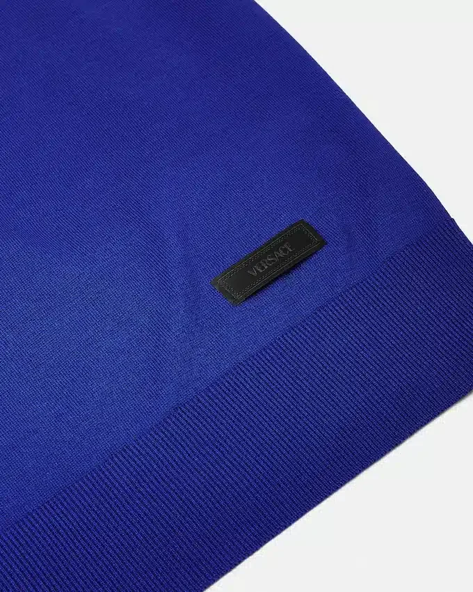 Silk-Cotton Knit Polo Silk-Cotton Knit Polo