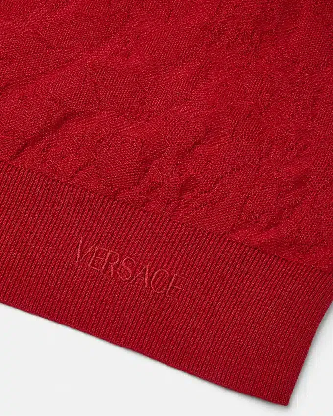 Silk-Cotton Knit Polo Silk-Cotton Knit Polo