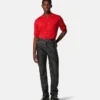 Silk-Cotton Knit Polo Cardigan Silk-Cotton Knit Polo Cardigan