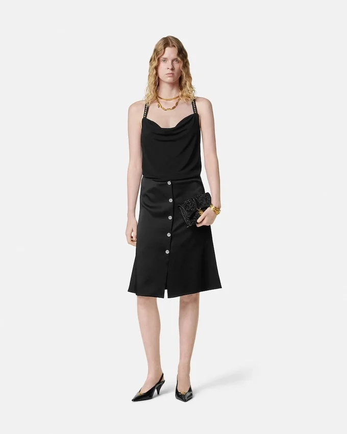 Stretch Crépe Jersey Gathered Top Stretch Crépe Jersey Gathered Top