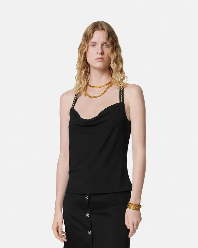 Stretch Crépe Jersey Gathered Top Stretch Crépe Jersey Gathered Top