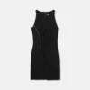 Stretch Crépe Jersey Mini Dress