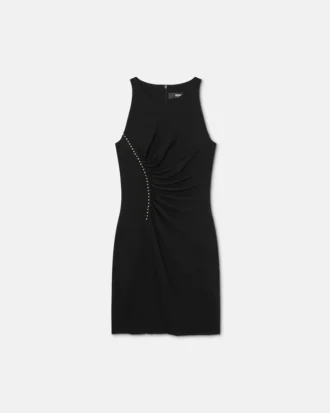 Stretch Crépe Jersey Mini Dress