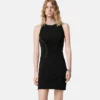 Stretch Crépe Jersey Mini Dress