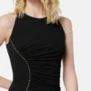 Stretch Crépe Jersey Mini Dress