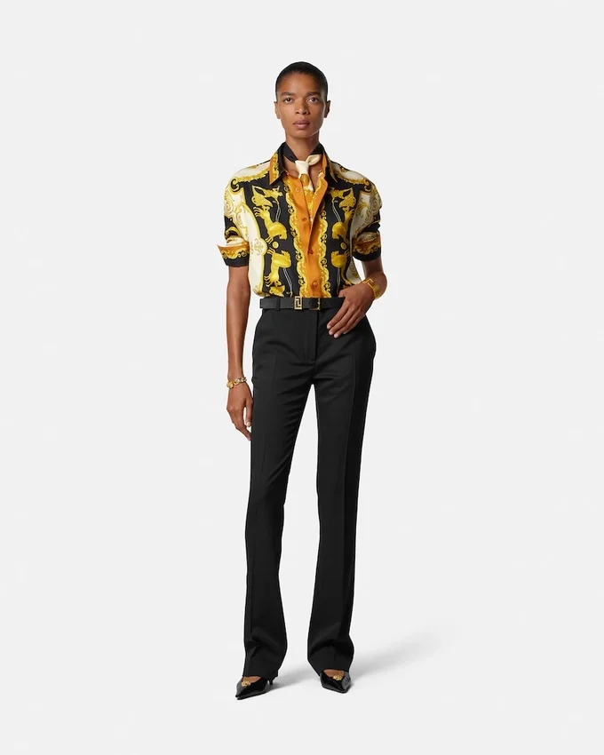 Stretch Wool-Gabardine Slim Pants Stretch Wool-Gabardine Slim Pants