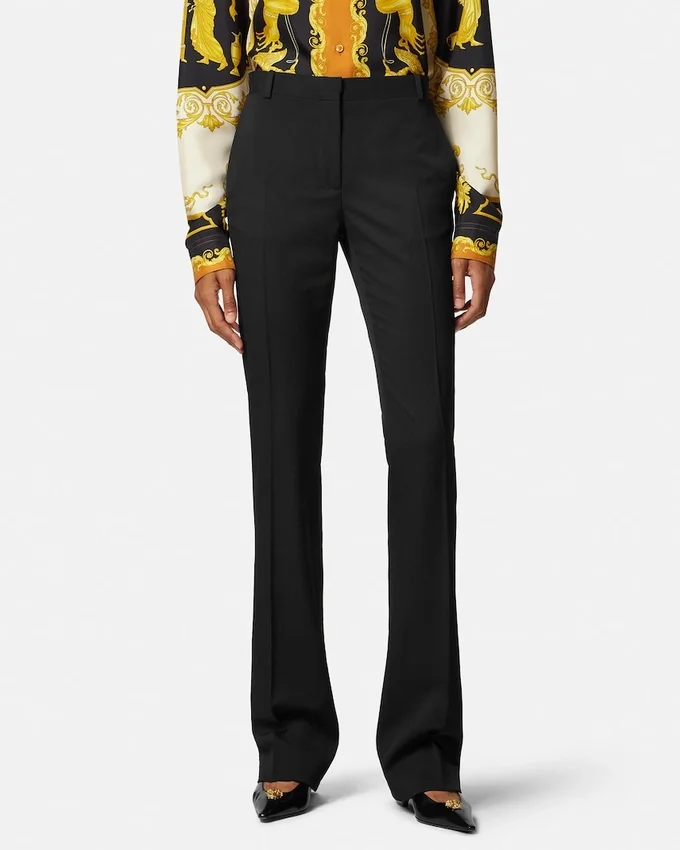 Stretch Wool-Gabardine Slim Pants Stretch Wool-Gabardine Slim Pants