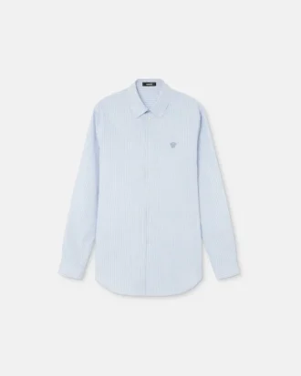 Striped Cotton-Poplin Slim Shirt Striped Cotton-Poplin Slim Shirt