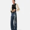 Studded Georgette Crop Shirt Studded Georgette Crop Shirt