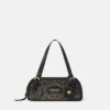 Studded Versace Tag Bowling Bag Studded Versace Tag Bowling Bag