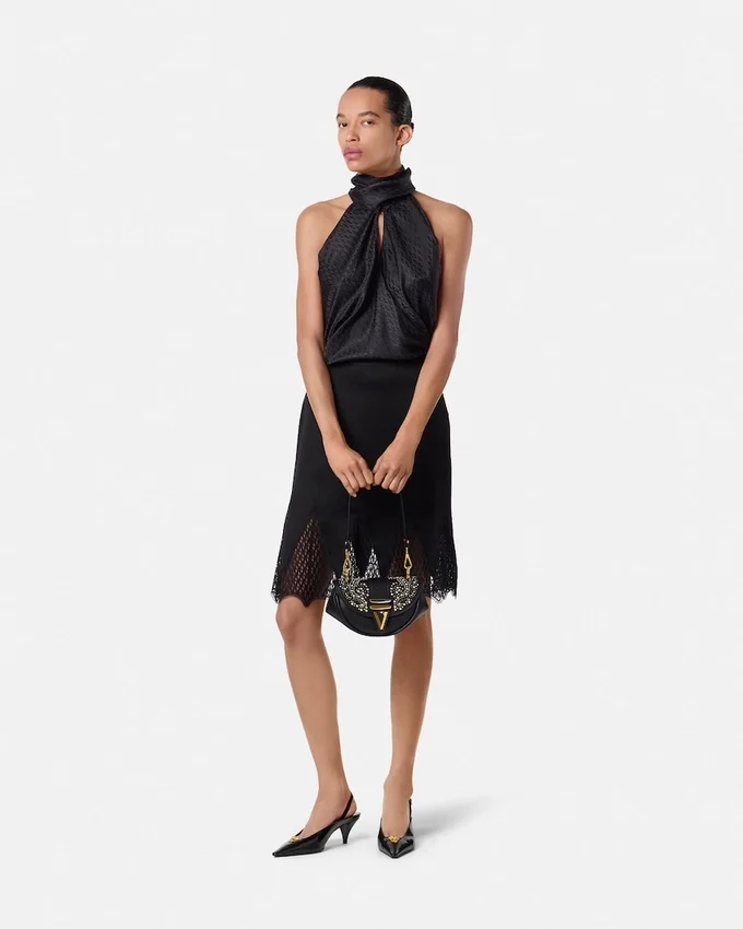 Studded Virtus Small Shoulder Bag Studded Virtus Small Shoulder Bag