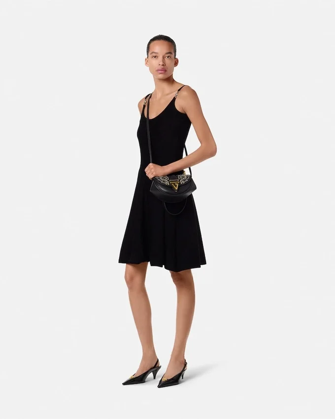 Studded Virtus Small Shoulder Bag Studded Virtus Small Shoulder Bag