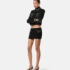 Studded Wool Crop Jacket Studded Wool Crop Jacket