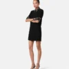 Studded Wool Crépe A-Line Mini Dress Studded Wool Crépe A-Line Mini Dress
