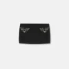 Studded Wool Mini Skirt Studded Wool Mini Skirt