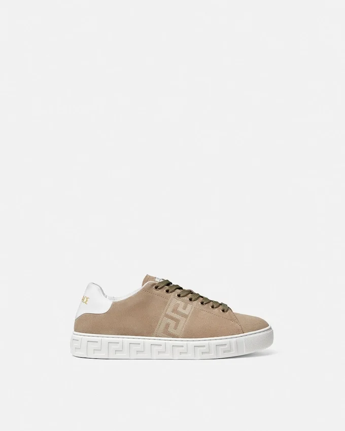Suede Greca Sneakers Suede Greca Sneakers