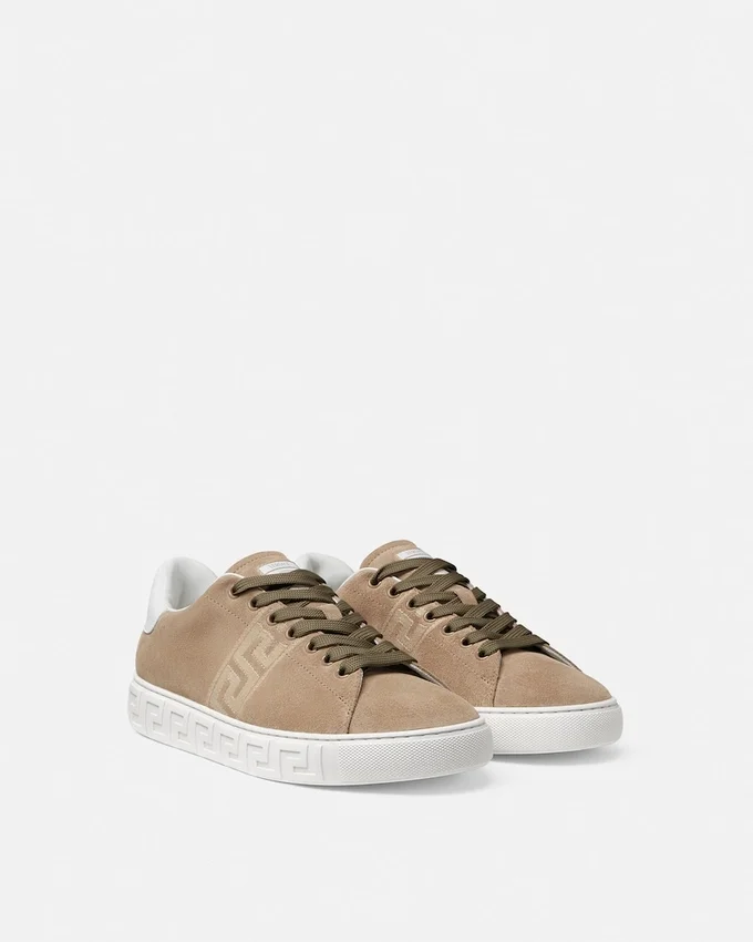 Suede Greca Sneakers Suede Greca Sneakers