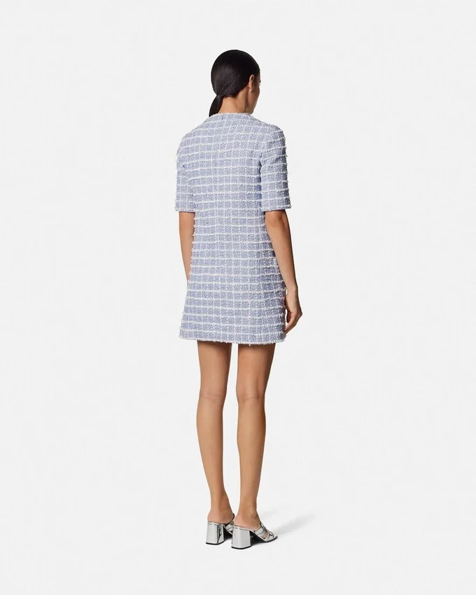 Tweed A-line Mini Dress Tweed A-line Mini Dress