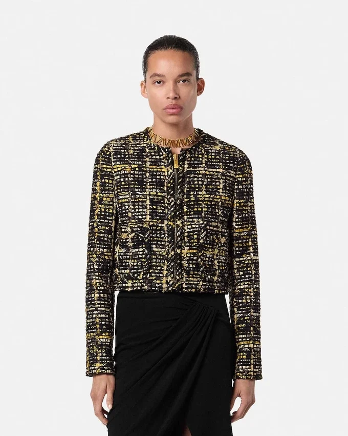 Tweed Cardigan Jacket Tweed Cardigan Jacket