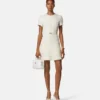 Tweed Cotton Mini Dress Tweed Cotton Mini Dress